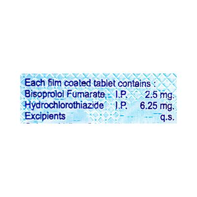 Besoloc H 2.5mg Tablet 10'S - Hypertension-Bet