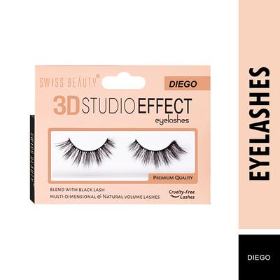 Swiss Beauty 3d Studio Effect Eyelashes - Diego 1's - Eyelashes