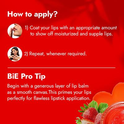 Bie - Beauty By Bie Berry Pop-Hydrating Lip Balm 5 gm - Lip Balms