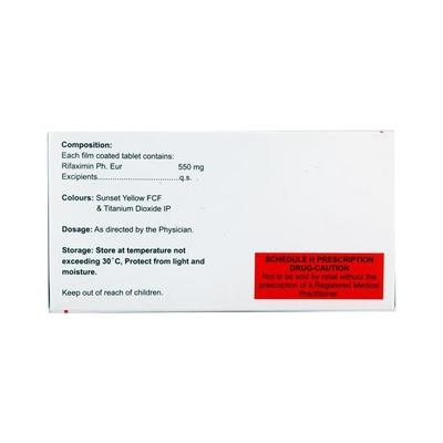 Rifaxigress 550mg Tablet 10'S - Bacterial Infections-OAB