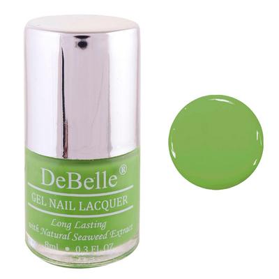 DeBelle Gel Nail Lacquer Mystique Green Pastel Green Nail Polish 8 ml - Nail Polish