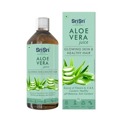 Sri Sri Tattva No Added Sugar Juice - Aloe Vera 1000 ml - Ayurvedic Juices