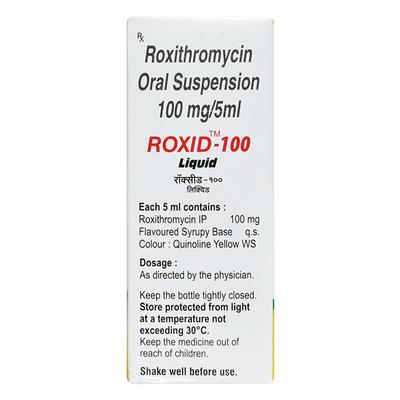 Roxid 100 Mint Flavour Liquid 30ml - Bacterial Infections-Mac