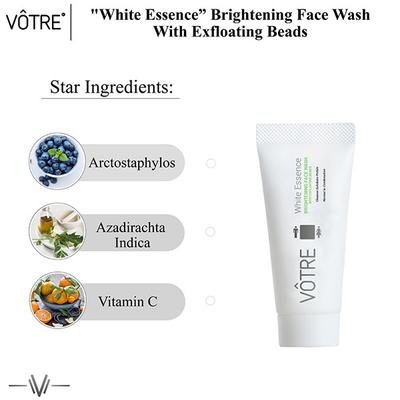 Votre White Essence Brightening Face Wash 30 gm - Face Wash & Cleansers