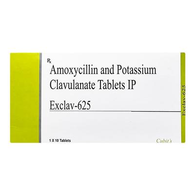 EXCLAV 625 Tablet 10's - Bacterial Infections-Pen