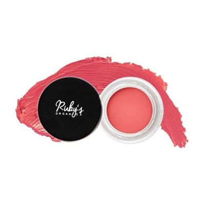 Ruby's Organics Creme blush - Poppy Pink 5.5 gm - Blushes