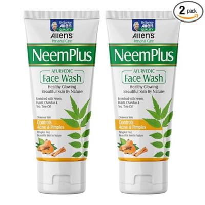 Allen Neem Plus Face Wash 100 ml (Pack Of 2) 1's - Personal Care (Ayush)