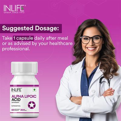 INLIFE Alpha Lipoic Acid Capsules 60's - Diabetes (Fitness)