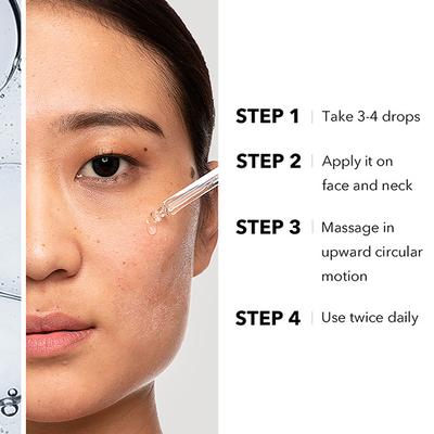 Novology Moisture Barrier Booster Serum for 48 hours of Hydration - For Dry Skin, Non-Sticky 28 ml - Face Serum