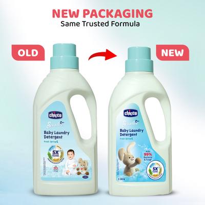 Chicco Sensitive 0M + Baby Laundry Detergent Fresh Spring 1000 ml - Baby Detergents
