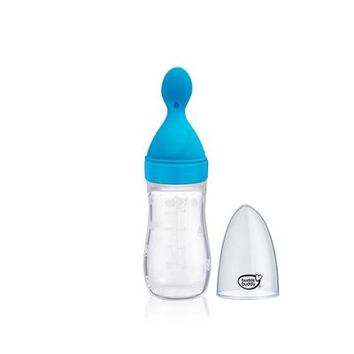 Buddsbuddy Silicone Cereal Feeder - Blue 125 ml - Feeding & Nursing
