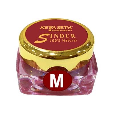 Keya Seth Aromatherapy 100% Natural Dust Sindoor Maroon 3gm - Sindoor