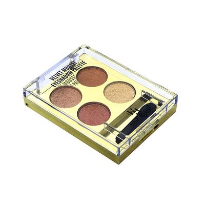 Half N Half Velvet Mousse Eyeshadow Palette, Multicolor - 02 3.2 gm - Eye Shadow Palettes