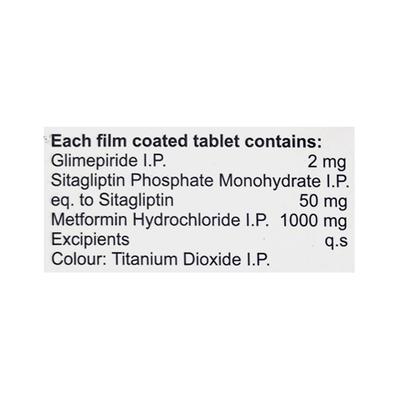 GLISEN SM 2 Tablet 15's - Diabetes-Ant