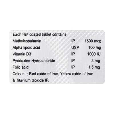 Neuronz D Tablet 10'S - Supplements-Vam