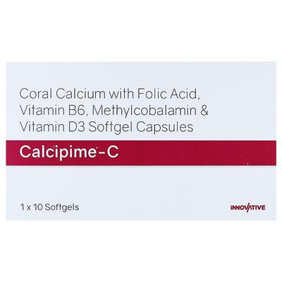 CALCIPIME C Softgel 10's - Supplements-Vam