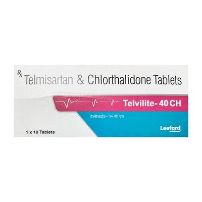 TELVILITE CH 40 Tablet 10's - Hypertension-ACE