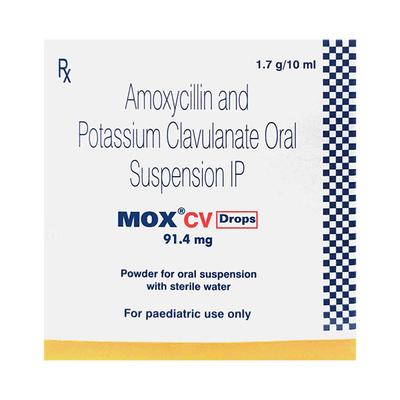 MOX CV 91.4mg Drops 10ml - Bacterial Infections-Pen
