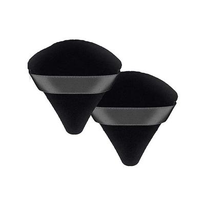 Bronson Professional pizza puff triangle makeup beauty blender sponge powder puff (Mix Colors) 2's - Setting Spray