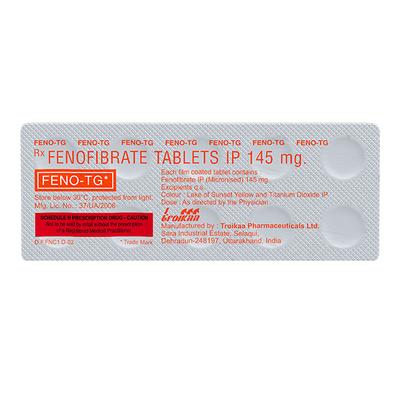 Feno TG Tablet 10'S - High Cholesterol-Dys