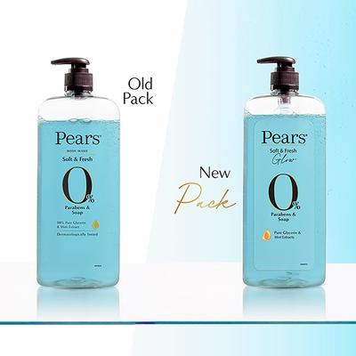 Pears 98% Pure Glycerin Soft & Fresh Glow Body Wash 250 ml - Shower Gels & Body Wash