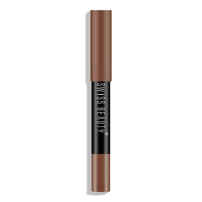Swiss Beauty Stay On Lip Crayon -22 (Coffee) 3.5gm - Lipsticks