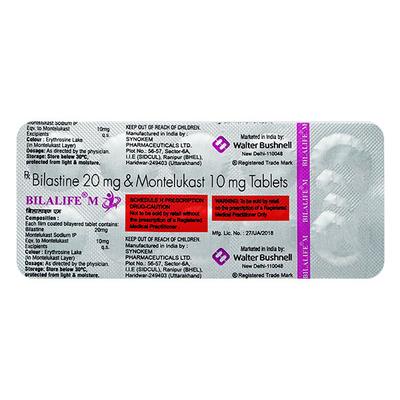 BILALIFE M Tablet 10's - Allergies-Ant