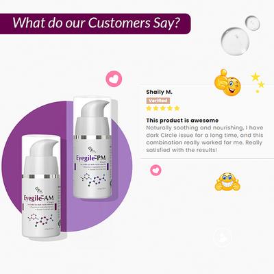 Fixderma Eyegile Day and Night Under Eye Cream 30 gm - Face Creams