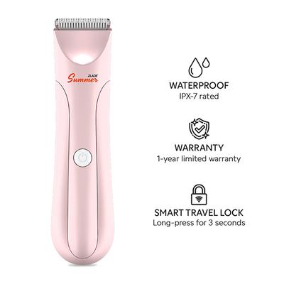 Summer By Zlade Intimate Trimmer For Women, Body Hair, Bikini Line, Underarms, Waterproof 330 gm - Hair Removal Accessories