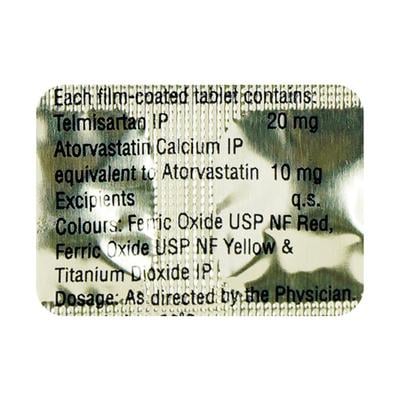 TELISTA PLUS 20 Tablet 15's - Hypertension-Ang