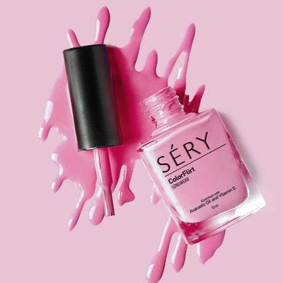 SERY Colorflirt Nail Paint- Wild Orchid 10 ml - Nail Polish