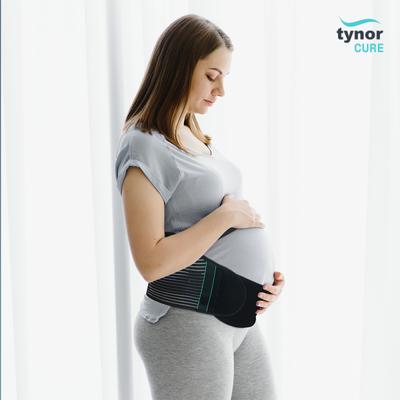 Tynor Pregnancy support - Black (L) 1's - Back/Abdomen Supports