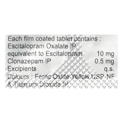 ECITELO FORTE Tablet 10's - Anxiety-Anx