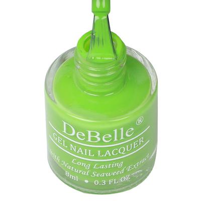 DeBelle Gel Nail Lacquer Matcha Cookie Parrot Green Nail Polish 8 ml - Nail Polish