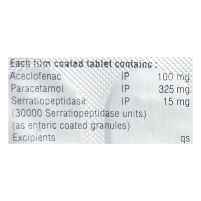 DOLOCRAT PLUS Tablet 10's - Pain relief-Nsa