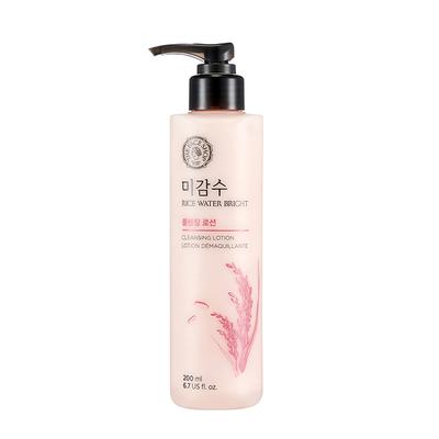 The Face Shop Rice Water Bright Cleansing Lotion 200 Ml - Face Wash & Cleansers