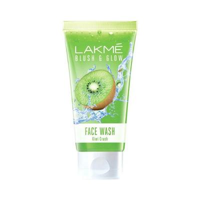 Lakme Blush and Glow Kiwi Freshness Gel Face Wash with Kiwi Extracts 100 gm - Face Scrubs