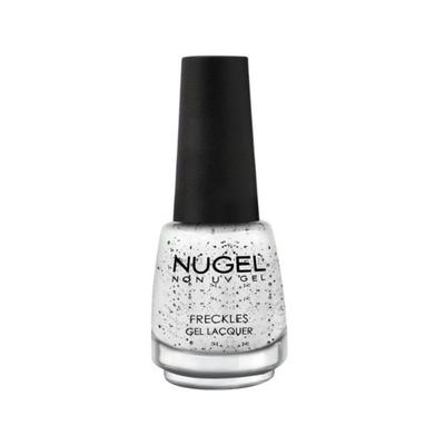 Nugel FRECKLED WHITE F01 Non Uv Gel Freckles Nail Enamel 13 ml - Nail Polish