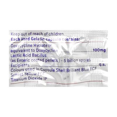 Doxt SL Capsule 10'S - Bacterial Infections-Tet