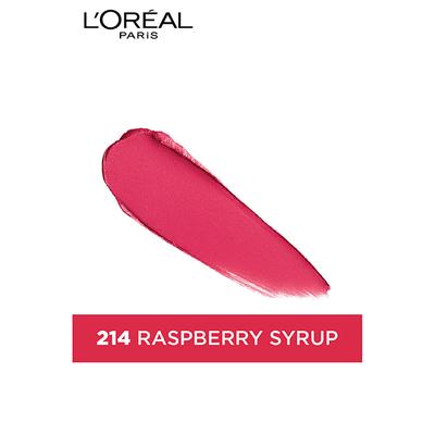 L'Oreal Paris Color Riche Moist Matte Lipstick, 214 Raspberry Syrup 3.7 Gm - Lipsticks