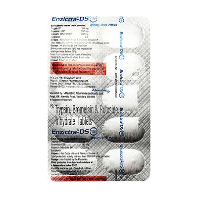 ENZICTRA DS TBR Tablet 10's - Pain relief-Ant