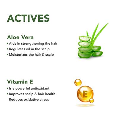 Skivia Deep Cleansing Shampoo with Vitamin E & Aloe Vera -Unisex 300 ml - Shampoos