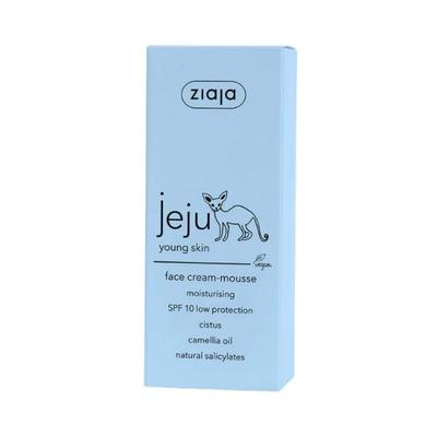 Ziaja Jeju Moisturizing Face Cream-Mousse Spf 10 50 ml - Day Cream