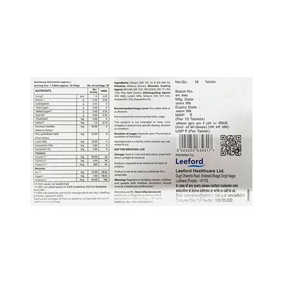 ACTISIGHT PLUS NUTRACEUTICAL FOR ADULTS Tablet 10's - Supplements-Vam