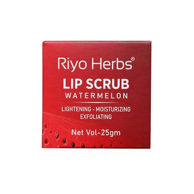 Riyo Herbs Rose Lip Scrub - Watermelon 25 gm - Lip Scrubs