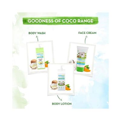 Mamaearth Coco Soft Face Cream With Coconut Milk & Turmeric For Babies For All Skin Type 60 gm - Creams, Lotions & Oils