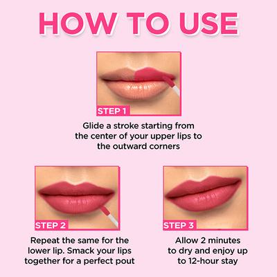 ENN Semi Matte Liquid Lipstick Kit - Pretty Pinks 5's - Liquid Lipsticks