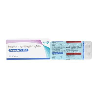 EMPAGLYN L 25/5 Tablet 10's - Diabetes-Ant