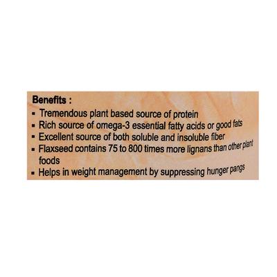 Nutriwish Flax Chia Seed Powder 250 gm - Nutritional Bars