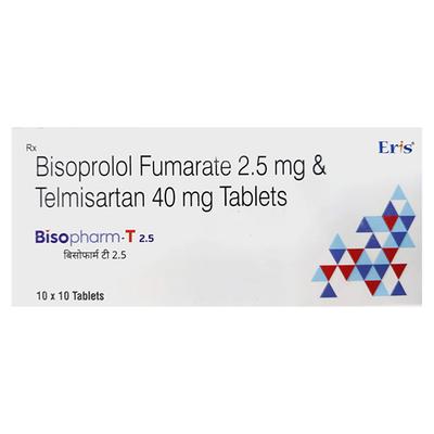 BISOPHARM T 2.5 Tablet 10's - Hypertension-Ang